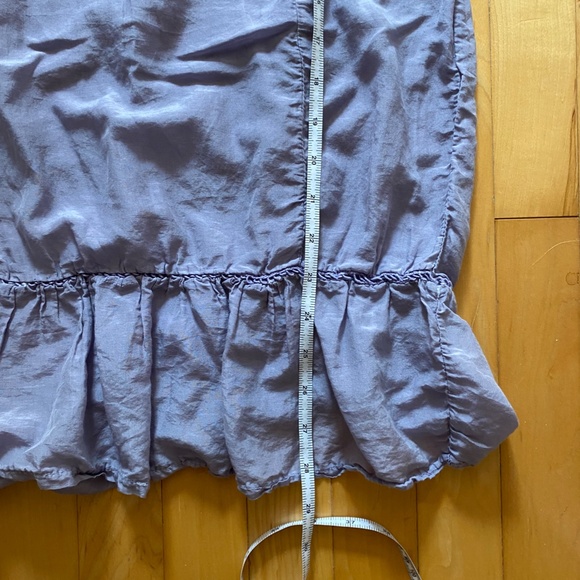 Silky Blouse Tunic Mauve Purple Made in Italy - Picture 10 of 14